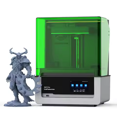 UniFormation GK3 Pro Resin LCD 3D Printer16K 9.6'' High-Resolution With 385nm COB Light Source 3D Pr