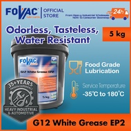 G12 White Grease EP2/ Food Grade Grease - 5kg