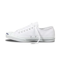 Converse Girls' Jack Purcell Core Leather Low Top - White