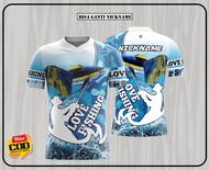 JERSEYSTORE-KAOS JERSEY MANCING SHRAMP TANGAN PENDEK FULL PRINTING 3D BAJU KAOS MANCING CUSTO NAMA