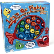 Let's Go Fishin' Game by Pressman - The Original Fast-Action Fishing Game, 1-4 players