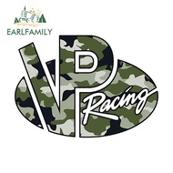 EARLFAMILY VP Racing Logo Car Stickers Motorcycle Trolley Skateboard Suitcase Windshield JDM Vinyl D