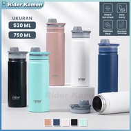 Tyeso 530mL/750mL Stainless Steel Sports Vacuum Insulated Drinking Bottle