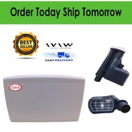 Ready Stock/ Techplas High Level Cistern 9L Single Flush