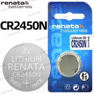 ถ่านกระดุม Renata CR2450N 1 ก้อน ของแท้ ของใหม่