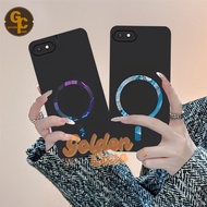 [GCS240] Softcase Xiaomi Redmi 6A 5A 4A 6 Note 5A Modern iPhone Round logo motif CasingPrime - Custo