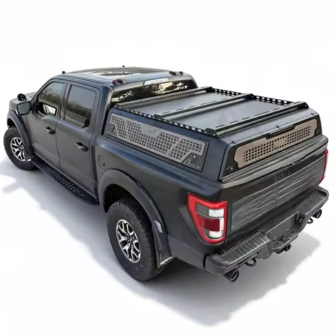 High Quality Aluminum Hardtop Pickup Canopy Fit For Tundra Hilux Tacoma F150 Ranger Gladiator Sierra