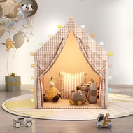 Kids Play Tent ในร่มระบายอากาศและบ้านพักตากอากาศขนาดใหญ่ของขวัญวันเกิดสำหรับเด็กวัยหัดเดินเด็ก dsf-t