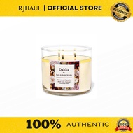 {100% original)Bath and Body Works BBW candle Dahlia
