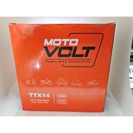 MOTOVOLT TTX14 YTX14-BS MOTOCYCLE BATTERY