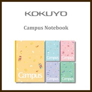 KOKUYO Campus Notebook Limited Edition B5 Dot A-Special, 5 Color Pack, Snack Motif No. 3CATN-L36X5 A