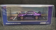 Inno64 1/64 Nissan Skyline GT-R (R34) 模型車