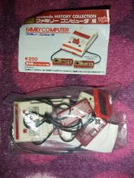 任天堂 紅白機 超級 遊戲機 扭蛋 Yujin SR Nintendo HISTORY COLLECTION Family Computer ファミリーコンピュータ編 Figure公仔 普通版 紅帶 