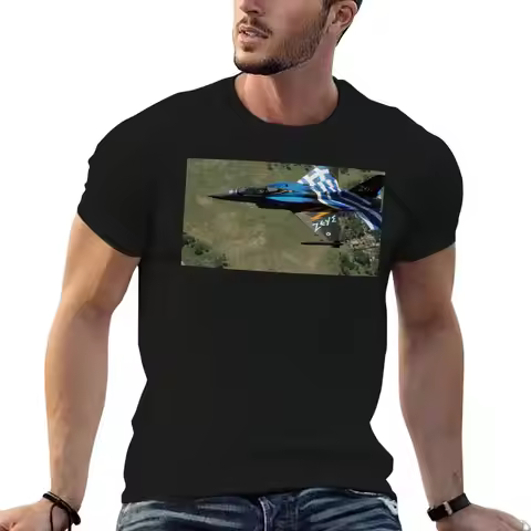 Greek Zeus F-16 Viper T-Shirt man t shirt graphic man t shirts for men casual man t shirt luxury T-S