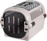 Richell 156277 Fine R Camping Carry Double Door, M, Greige, For Pets, Ultra-Small Dogs, Small Dogs, 