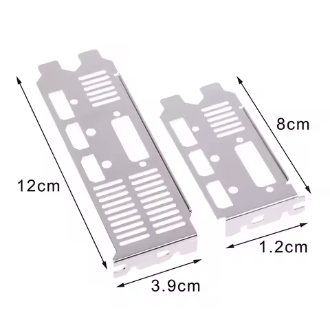1Pc IOI/O Shield BackPlate Bracket For GIGABYTE GTX730 750 1050Ti 1650 Graphics Card Bezel Blank Baf