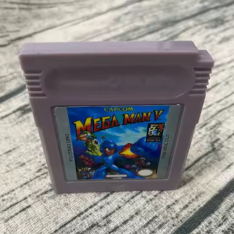 Mega Man 5 V five GBC Game Cartridge Retro Classic Video Game for GM Color