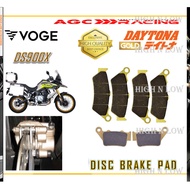 VOGE DISC BRAKE PADS DS 900X DS900X DS 900 X GOLD QUALITY hnl
