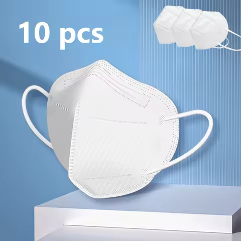 10 Pieces N95 Face Mask Disposable Protective Mask Health Protective Dust and Droplet Prevention Mas
