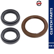 3 IN 1 HESO FLYWHEEL OIL SEAL DRIVE SHAFT OIL SEAL PROTON WAJA 1.6 L CAMPRO S4PH AUTO 4 SPEED