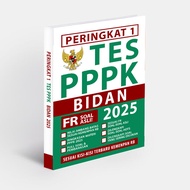 Buku PPPK BIDAN 2025 - Peringkat PPPK BIDAN 2025 - Buku Original Soal dan Pembahasan