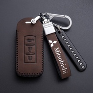 เคสกุญแจ For Mitsubishi Xpander Montero เคสกุญแจรถยนต์ Strada ASX Attrage Triton ปลอกกุญแจรถยนต์