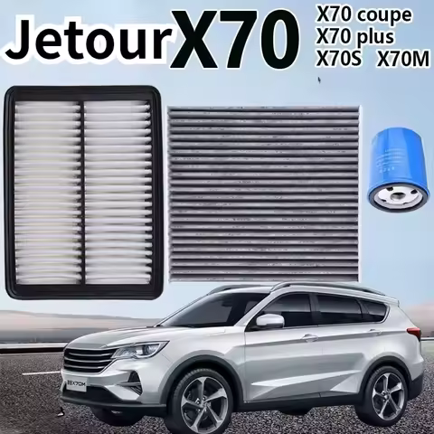 3pcs Filter Set For Jetour X70 X70 PLUS X70S X70M X70Coupe 1.5T1.6T Engine Cabin AC Air Oil Filter S