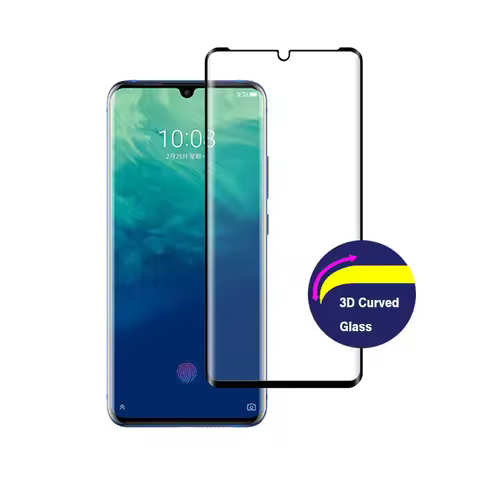 3D Full Cover Curved Tempered Glass For ZTE Axon 10 Pro 5G Screen Protector 9H protective film For Z