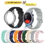 CMF watch pro 2 case Screen protector CMF watch pro 2 strap Silicone strap CMF watch pro 2 Smart Wat