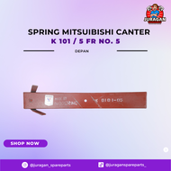 Spring Mitsuibishi Canter - Depan No. 5 - K 101 / 5 Fr