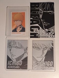 死神bleach 黑崎一護 原畫白銀卡 直面系列 小卡