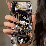 HP TT-1 Arsenal Football Club Casing Xiaomi Redmi Note 10 8 8A 9 Pro Lite Glasshp