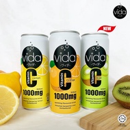 [Ready Stock] Vida Vitamin C 1000MG Sparking Drink 325ml - Lemon / Orange / Kiwi