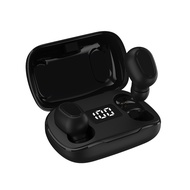 New Mini Wireless Bluetooth Headset In-Ear Painless Noise Reduction Gaming Bluetooth Headset Ultra-Long Battery Life LED Display with Microphone Call Wireless Headset