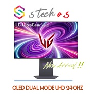 LG 32GS95UE-B 32" UltraGear™ OLED Dual Mode | UHD 240Hz, FHD 480Hz Gaming Monitor [ready stock ]