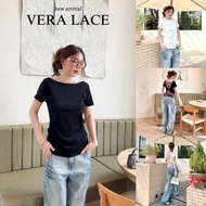 7days Clothing-VERA LACE Shirt With Open Back