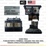 FUSE,BATTERY(1TERMINAL-140A)(80A-100A-100A-100A) NISSAN LIVINA/LATION/ALMERA/NAVARA D40