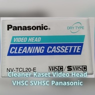 Cleaner Kaset Pita Camcorder Video Tape Handycam VHSC SVHSC Panasonic