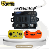 SMA5 || Receiver + Remote Control J2YB-7P-6V (modul PCB) mobil mainan akiplikoPMBUnikid