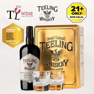 Teeling Small Batch GiftPack with 2 Glasses Irish Whisky 700ml Alc:46% ✔Duty paid 100% ORIGINAL (Ire