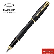 Parker fountain pen city frosted black stick gold clip signature pen