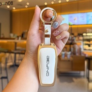 Zinc Alloy Metal Leather Car Remote Key Case Cover Shell for Baic Beijing BJ30 BJ40 BJ80 BJ90 U7 X7 