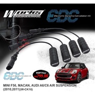 MINI F56, MACAN, AUDI A6/C6 AIR SUSPENSION (2010,2011) Works Engineering Electronic Damping Control 