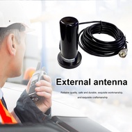 Car Radio Dual Band Antenna Magnetic Base Mount Waterproof Vehicle/Car Mobile Radio Antenna BNC Male