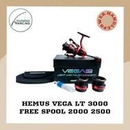 Hemus VEGA LT Fishing Reel Includes 2 Spools (LIGHT AND TOUGH CONCEPT)