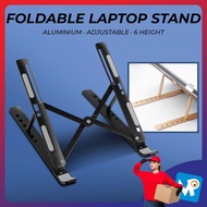 Nuoxi Laptop Stand Aluminum Foldable Adjustable 6th Height - N3
