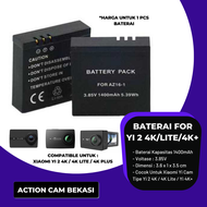 Baterai Xiaomi Yi 2 4K / Yi 4K Lite / Yi 4K+ / 4K Plus Battery 1400mah