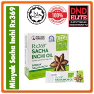 1 Box Of SACHA INCHI Oil sachet RX369 by DR NOORDIN DARUS DND. (1 sachet = 10 SoftGel Seeds). More Memorable &amp; Save.