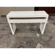 【土城二手家具】白色4尺書桌、辦公桌 ( 寬120 深40 高80)