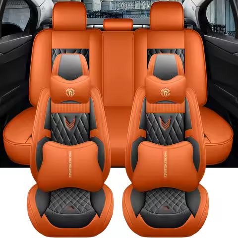 Luxury Leather Car Seat Cover For Jeep Compass Celta Chery Tiggo 7 Pro Audi a3 8v I30 Duster Univers